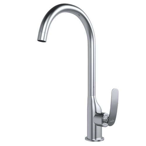 Смеситель для кухни 30k MIXLINE МЛ21-032(ML21-032) "Элегия" высокий излив боковая ручка