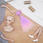 Трессы прямые Элит двухцветные №17/HT-3815/2317, длина 17см, ширина 100 см, 1шт, 26311