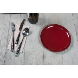 Тарелка d 20 см h2 см Evolution Dark Red P.L. Proff Cuisine [6]