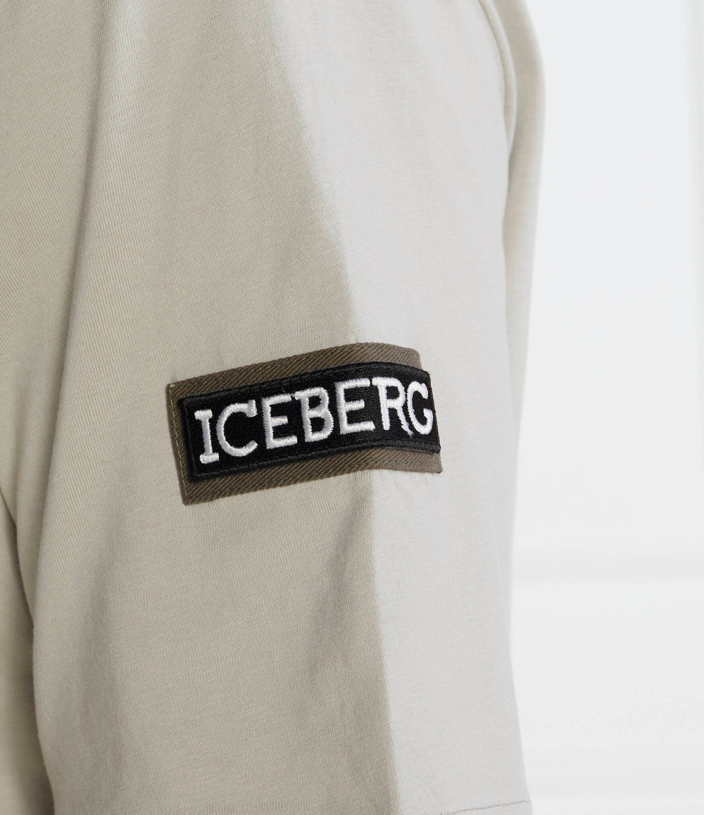 Футболка Iceberg - пепельный(242 I1P F022 6327)