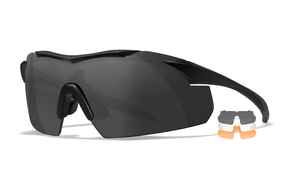 Очки Wiley-X Vapor Black (Smoke Grey / Clear / Light Rust)
