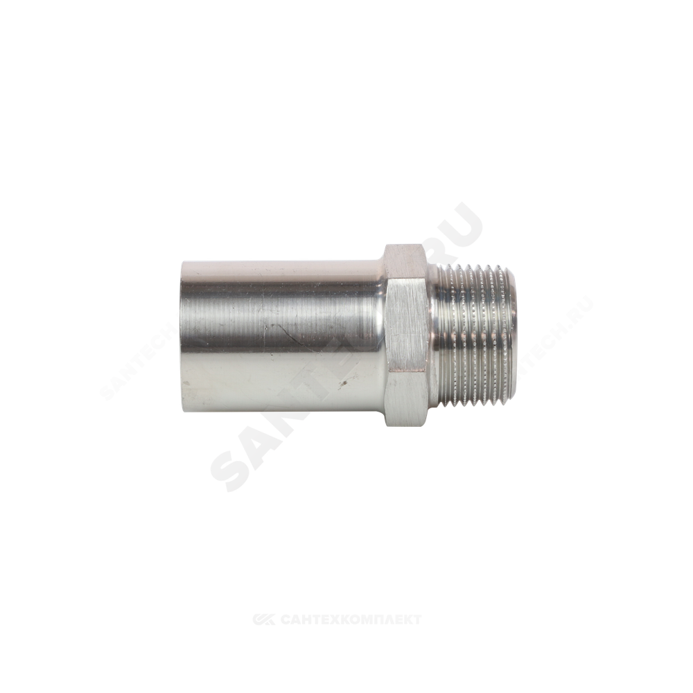 Переход сталь нерж AISI 316L Дн 22х3/4" Ру16 труба/НР Inoxpres RM 269304122