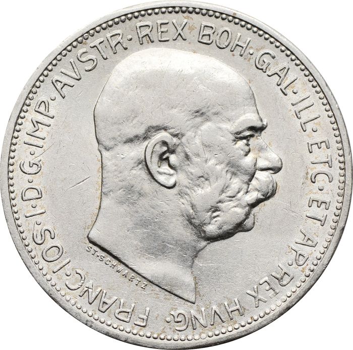 2 кроны 1912 Австрия