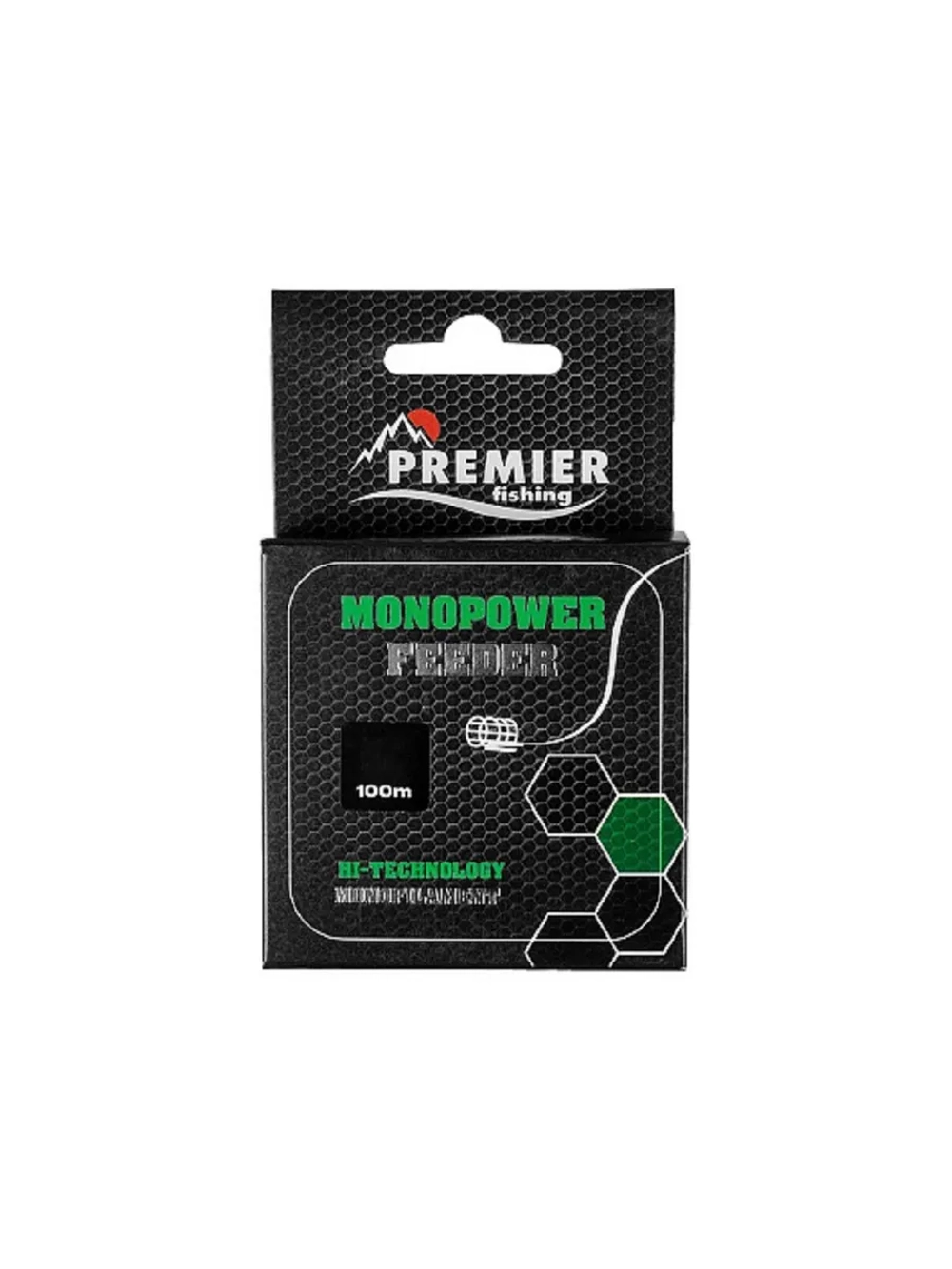 Леска MONOPOWER FEEDER 100m Green Nylon