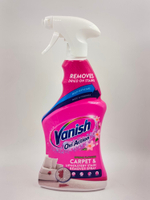 Пятновыводитель спрей Vanish для диванов, ковров и текстиля, с цветочным ароматом, 500 мл