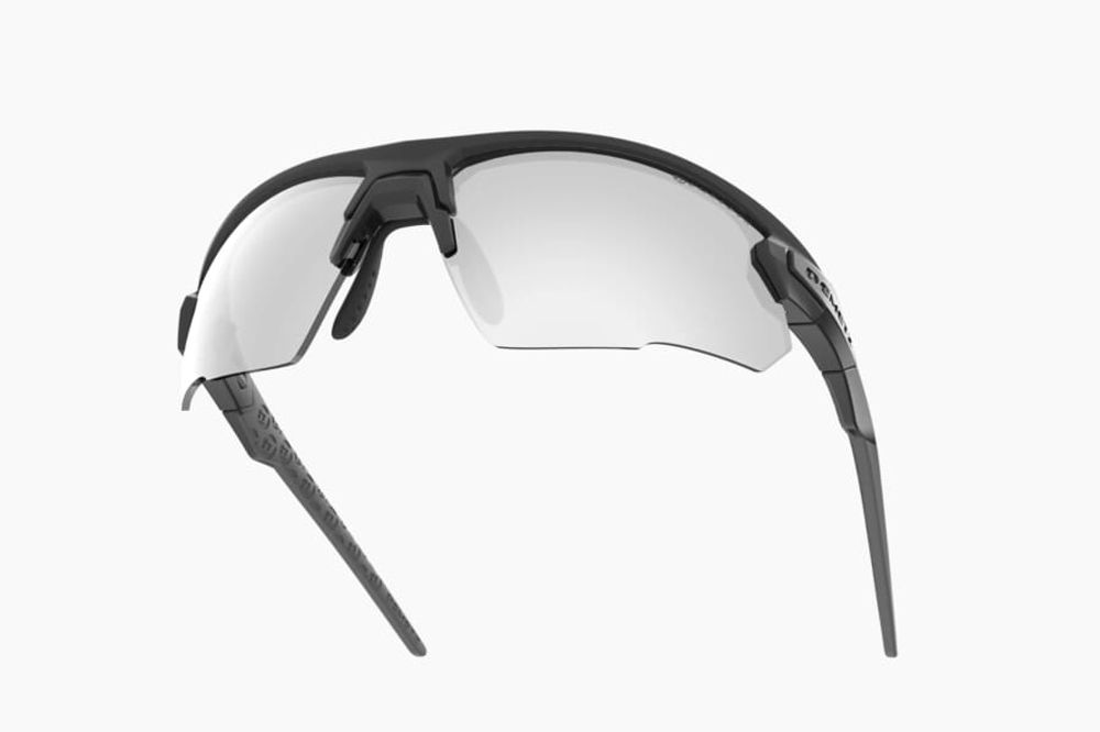 Спортивные очки с диоптриями Demetz Track / Mat Black 72-16 Grey Screen Photochromic Revo Cat. 1 a 3