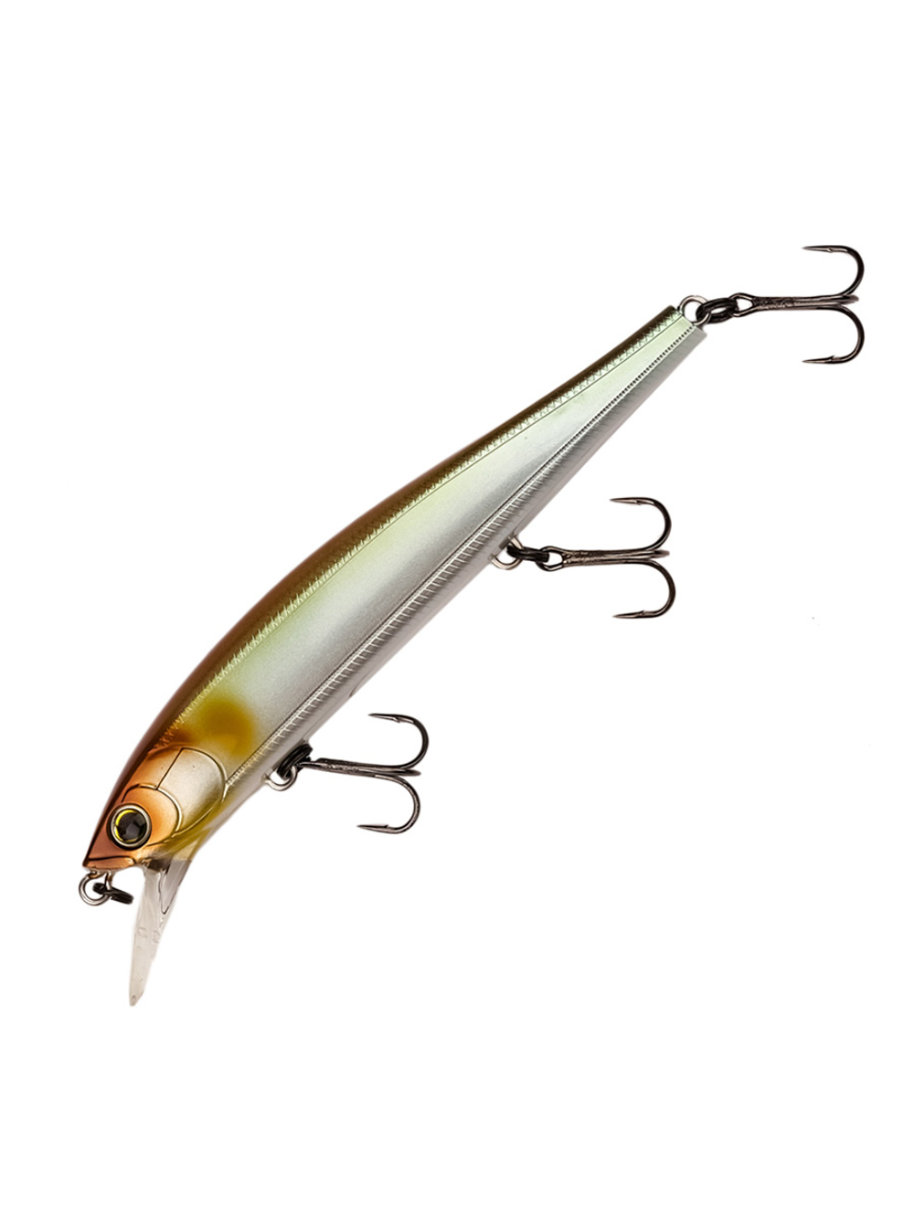 Воблер для рыбалки Duel Hardcore Minnow Flat 130SP R1381-MEWS, 130 мм, 23,5 г, нейтральный, минноу