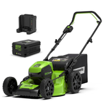Аккумуляторная газонокосилка Greenworks GD60LM46HPK4,2502807UB. 60v, 46 см, АКБ 4 А·ч и ЗУ