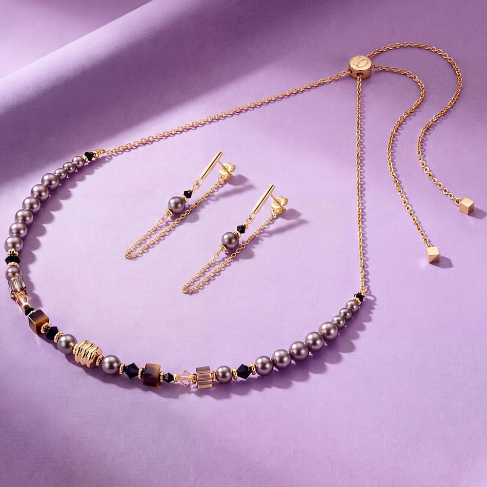 Колье Coeur de Lion Brown-Gold 3033/10-1116