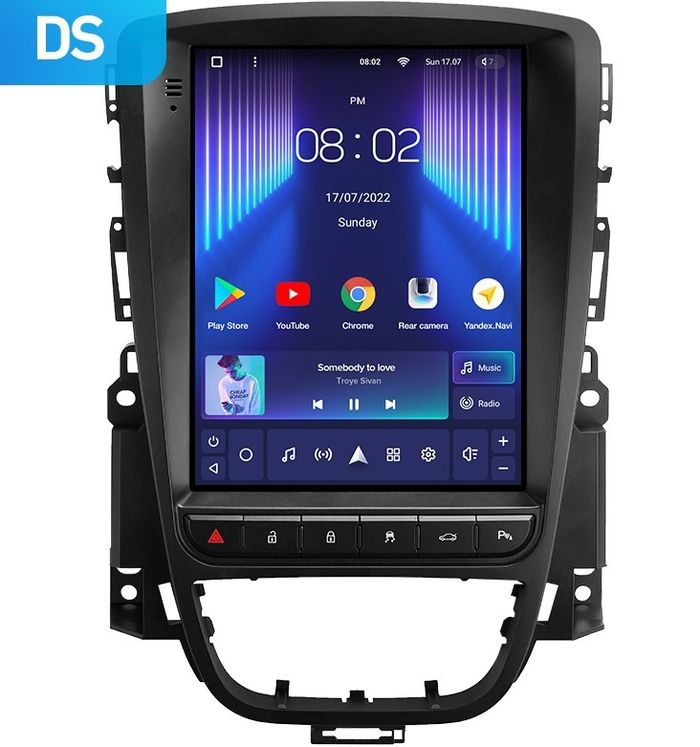 Магнитола для Opel Astra J 2009-2015 (рамка тип 1) - Teyes TPRO 2 монитор 9.7" QLED в стиле "Тесла" на Android 10, Быстрая, 4G SIM-слот