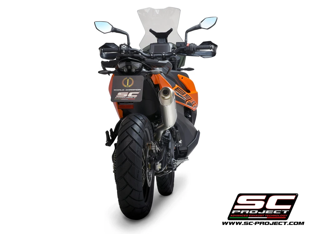 Выхлоп SC-Project Rally Raid titanium