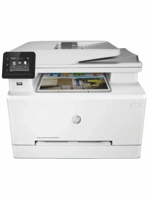 МФУ лазерное HP M283fdn + USB кабель+Картриджи перезапраяляемые +,
