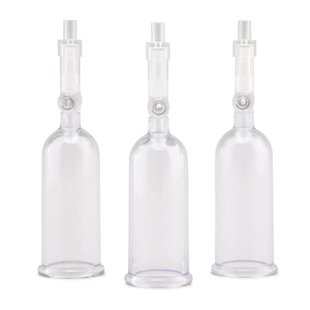 Вакуумная помпа для клитора и сосков Nipple Suckers with Clitoral Pump (Цвет: прозрачный)