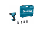 Аккумуляторный тепловой пистолет (фен) Makita LXT 18В, 550 град., кейс, насадки, защита от перезапуска, без аккум. и з/у DHG180ZK