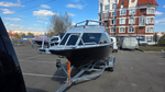 Алюминиевая лодка BERKUT L-HT PRO. В наличии. Черный-белый