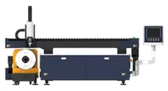 Базовый широкоформатный лазерный станок HSG Laser серии GFC для резки листового металла