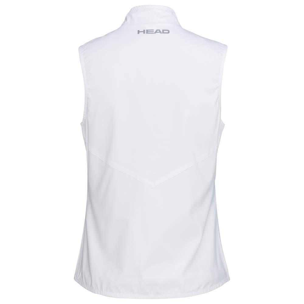 Женская теннисная жилетка Head Club 22 Vest W - white