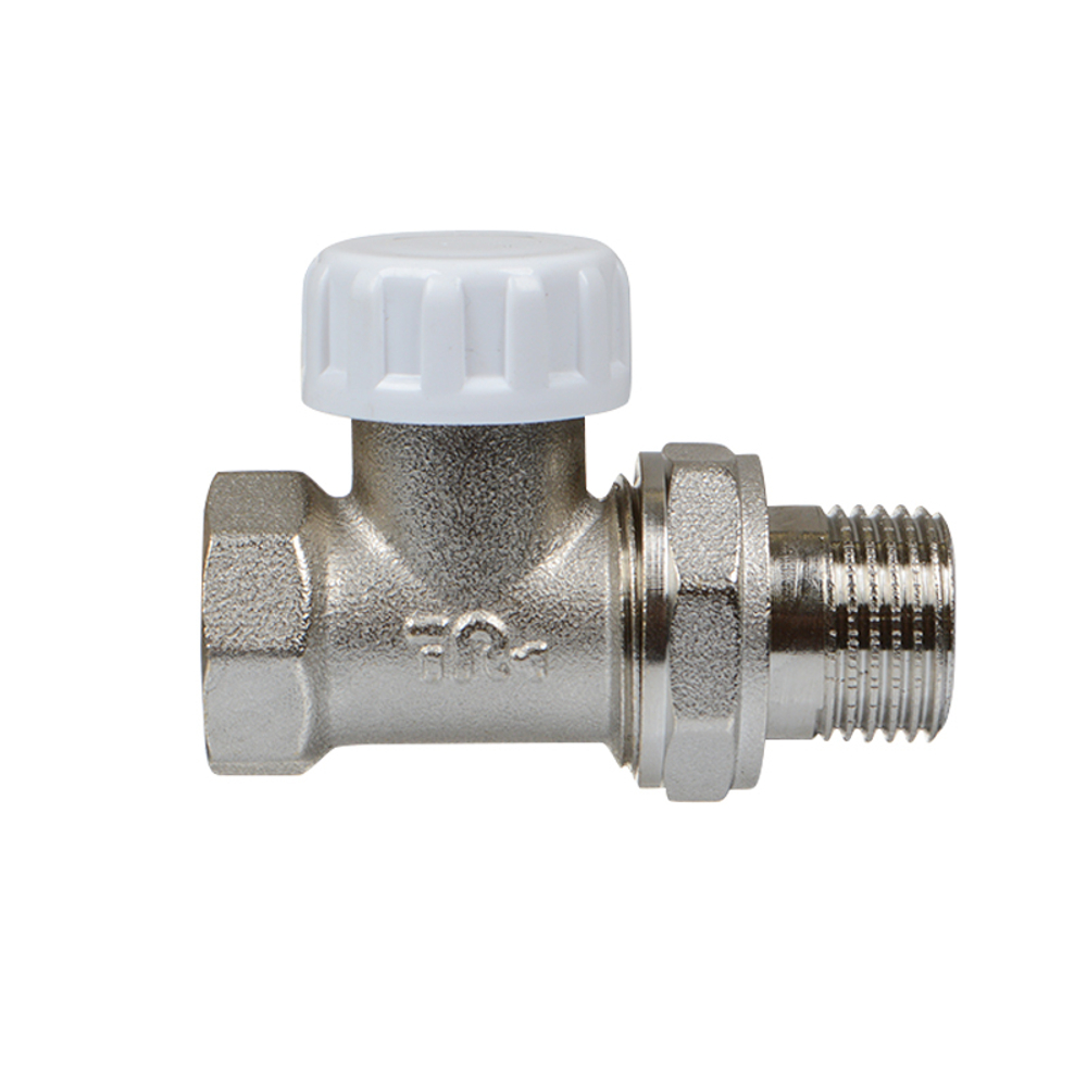 Клапан запорный для радиатора прям 1/2 Terma 33957