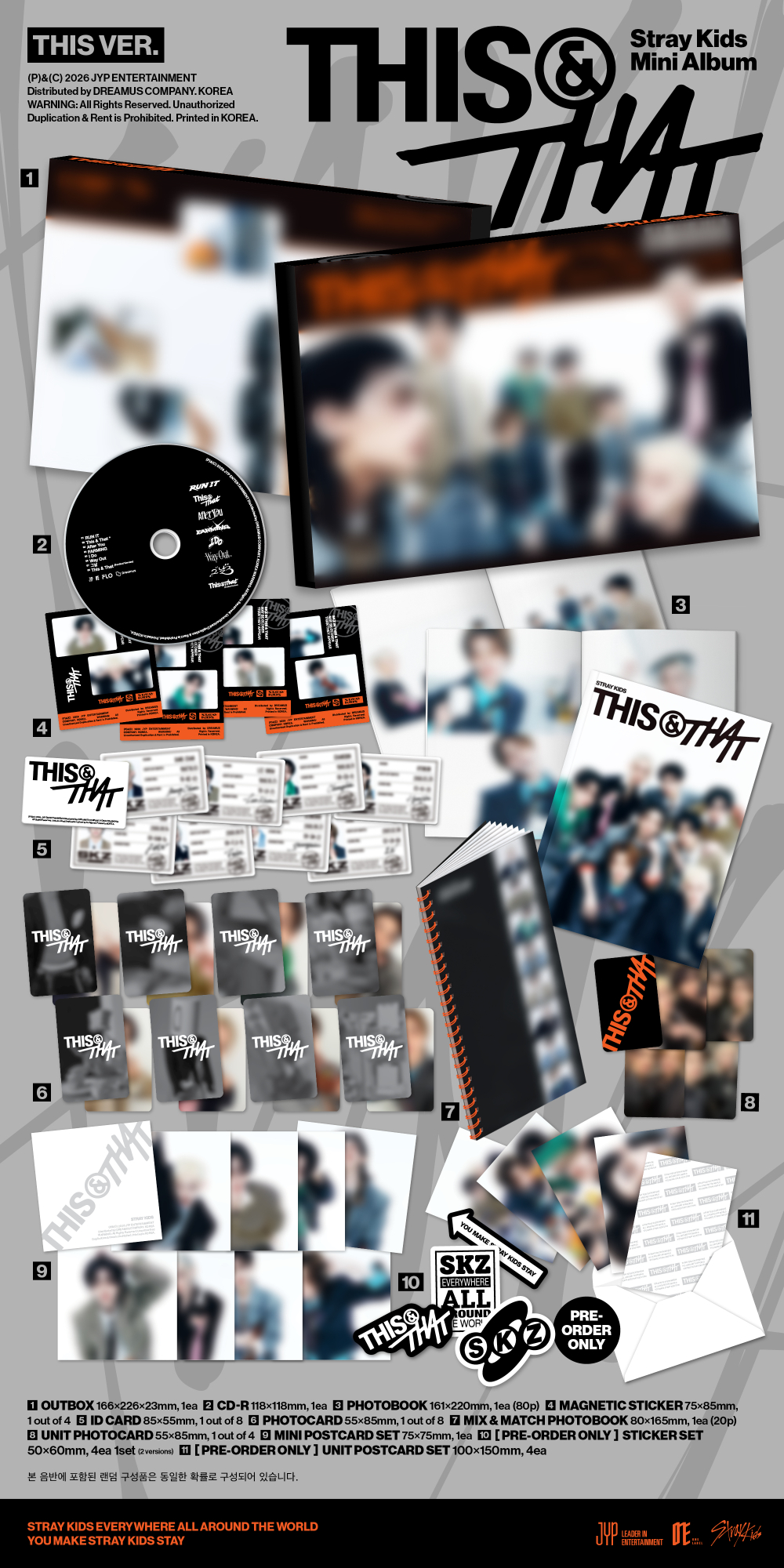 Альбом Stray Kids - THIS & THAT