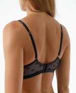 Бюстгальтер 81131 PIN UP Coquette Revue (nero/nudo черный 95D)