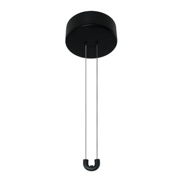 Потолочная чаша с блоком питания LED 100W 1900/06 PL-100 чёрный Formica Divinare