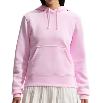 Женская теннисная толстовка Nike Sportwear Phoenix Fleece — pink foam/sail