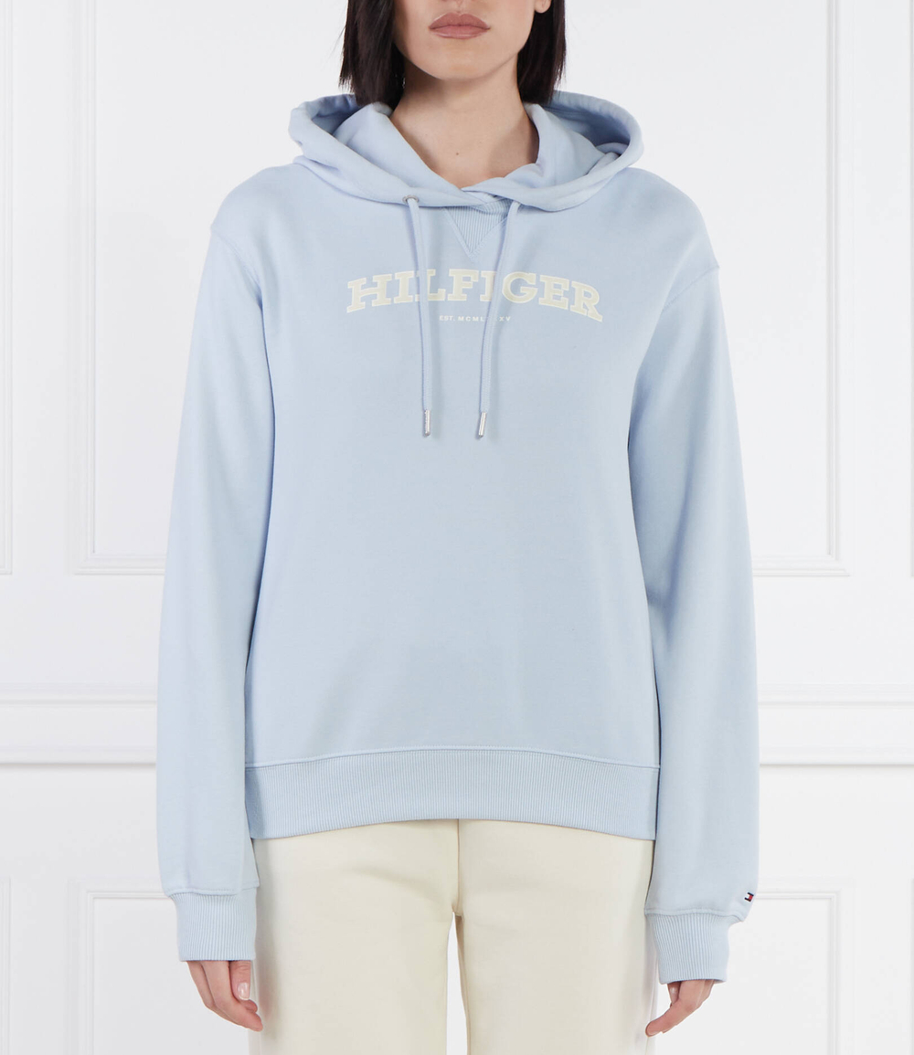 Худи REG MONOTYPE FLOCK Tommy Hilfiger - голубой(WW0WW41236)