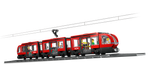 Конструктор Лего Сити Трамвай и остановка в центре города | LEGO City Tram & City Stop 60423 — 811 деталей (7+)