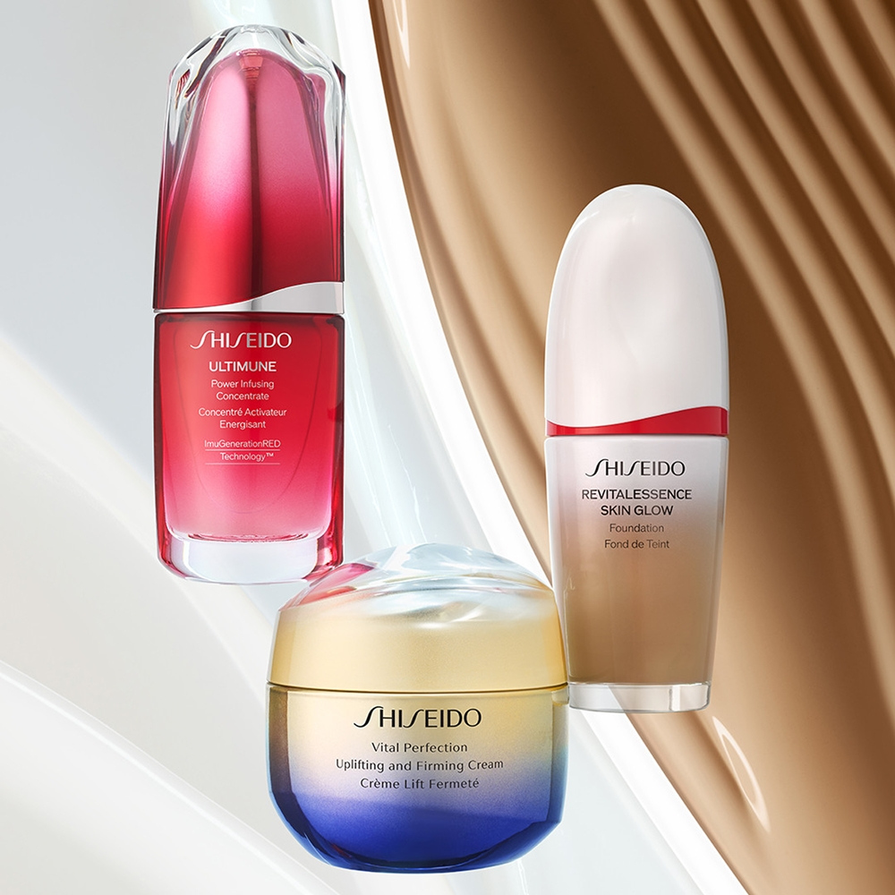 Shiseido Revitalessence Skin Glow Foundation - Легкое тональное средство с эффектом сияния SPF 30 оттенок Opal, 30 ml
