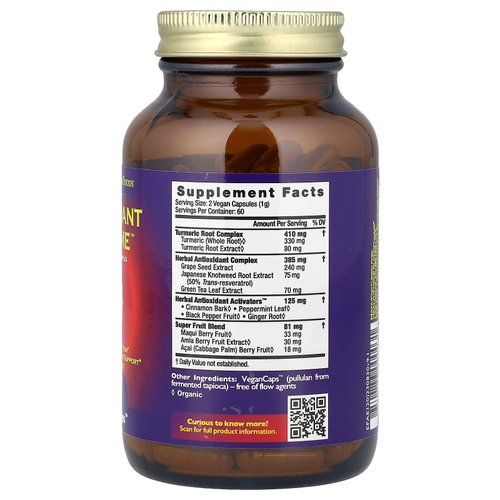 HealthForce Superfoods, Antioxidant Extreme, версия 9.1, 120 веганских капсул