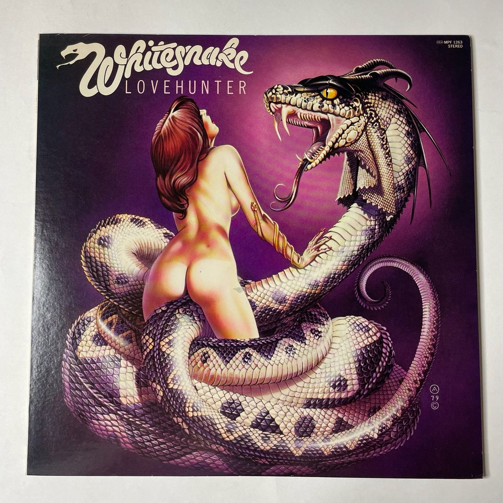 Винтажная виниловая пластинка LP Whitesnake Lovehunter (Japan 1979) (No Obi) Long Way From Home