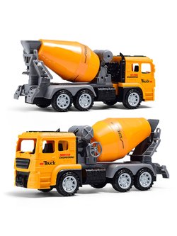 Игровая машинка Бетономешалка инерционный механизм (6606-A)