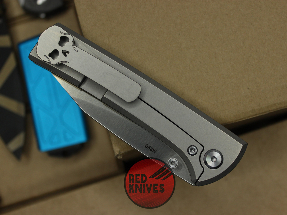 Нож Chaves Knives Scapegoat Street - рукоять титан + чёйл
