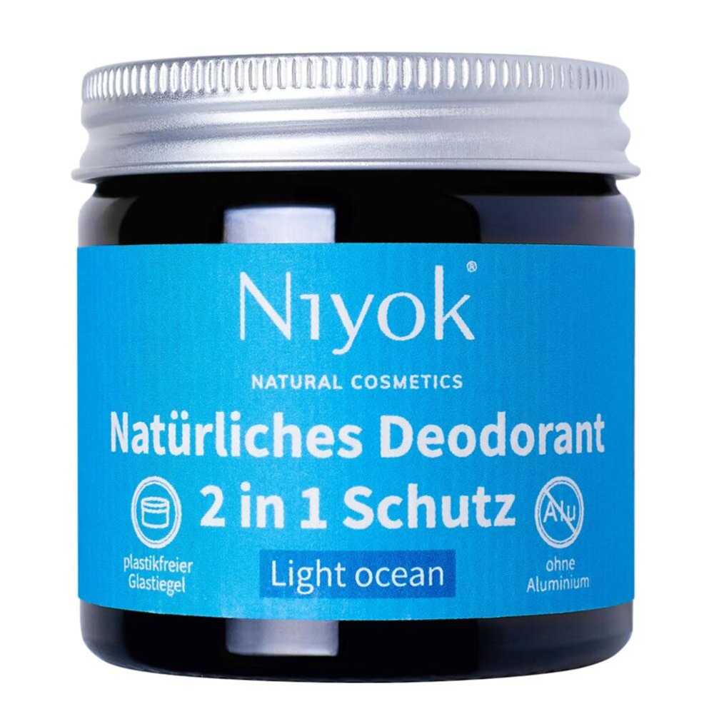 Дезодорант-крем 2-в-1 Light Ocean Niyok, 40 мл