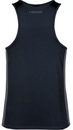 Топ теннисный Head Club 25 Tech Tank - black