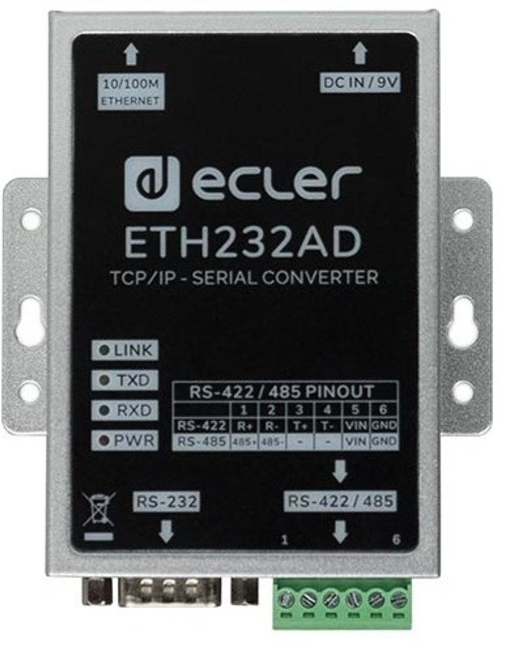 Преобразователь Ecler ETH232AD