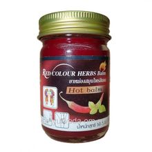 Бальзам NVL Green Herb с перцем чили (красный) 50 гр