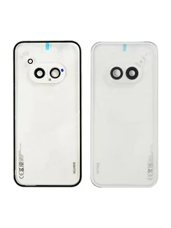 Задняя крышка для Nothing Phone (2a) со стеклом камеры, белая (White)