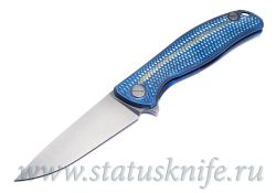 Нож Широгоров Флиппер 95 "Горыныч" Elmax подшипник анодированиефотография - 3
