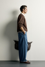ПОЛО В ПОЛОСКУ ИЗ ПИКЕ RELAXED FIT — ZARA