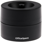 Скрепочница магнитная OfficeSpace, без скрепок, черная