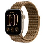 Умные часы Apple Watch Series 12 GPS, 42mm, Light Gold Aluminum Case with Light Umber Plaid Sport Loop