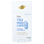 Dove, Vitamin Care+, дезодорант-стик, свежее постельное белье и морские минералы, 74 г (2,6 унции)