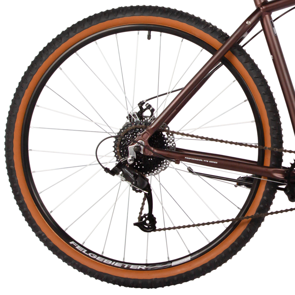 Велосипед 29" FOXX  MERIDIAN р.18" алюминий, коричневый
