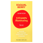 EQQUALBERRY, Glow Filter, сыворотка с витаминами для осветления кожи, 30 мл (1,01 жидк. унции)