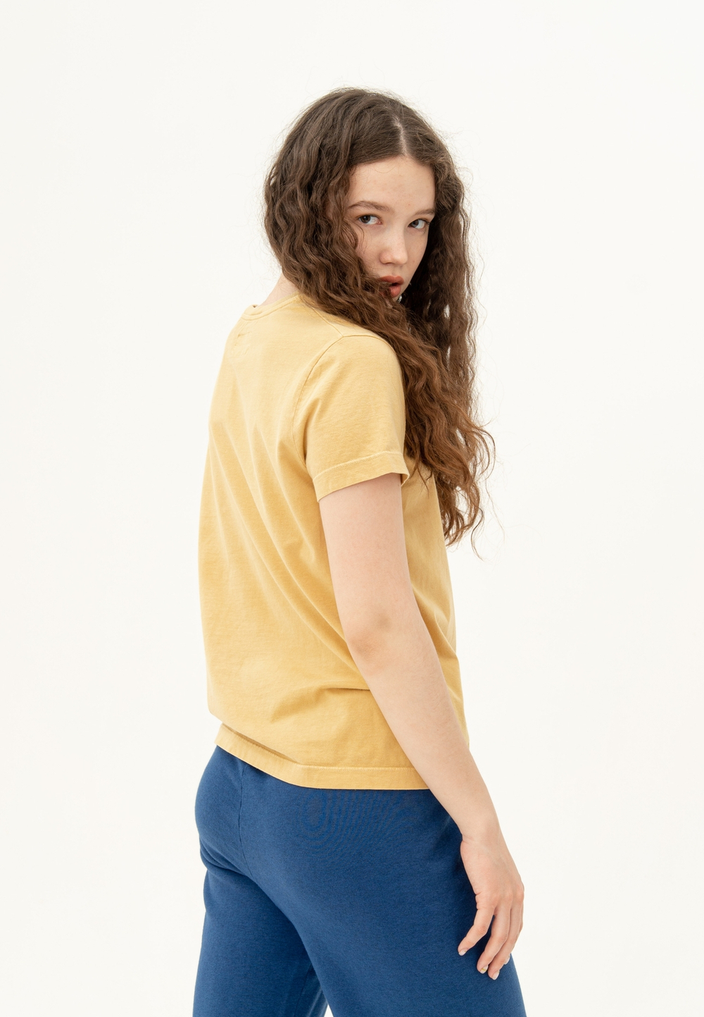 Футболка Bowery NYC однотонная Honey