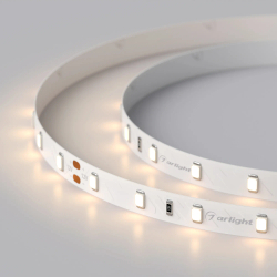 Светодиодная лента RT 2-5000 24V SUN Warm3000 (2835, 60 LED/m, LUX) (Arlight, 7.2 Вт/м, IP20) 024969