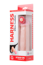Страпон на креплении LoveToy с поясом Harness 21 см