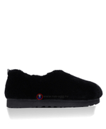 HAILEY FLUFF SLIPPERS Black