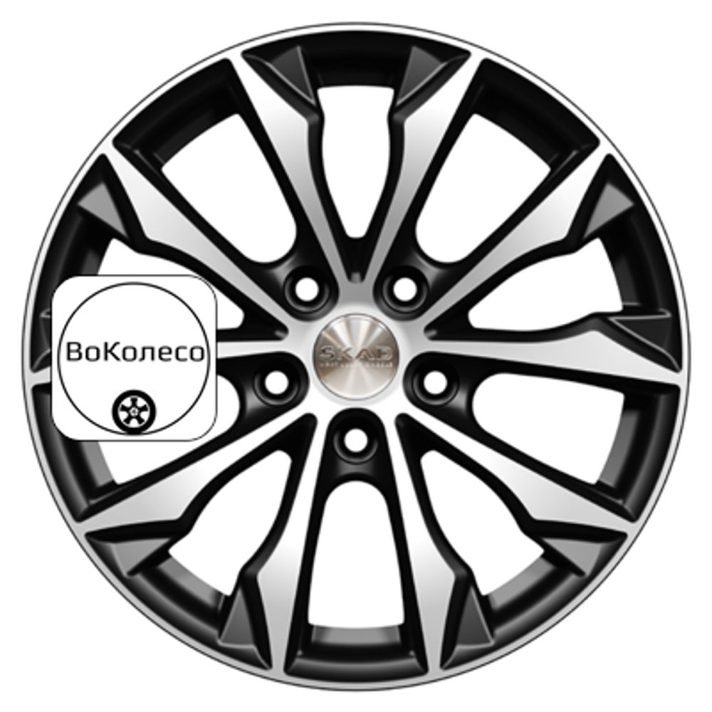 6x16/4x100 ET41 D60,1 Нагоя (КЛ312) Алмаз СКАД